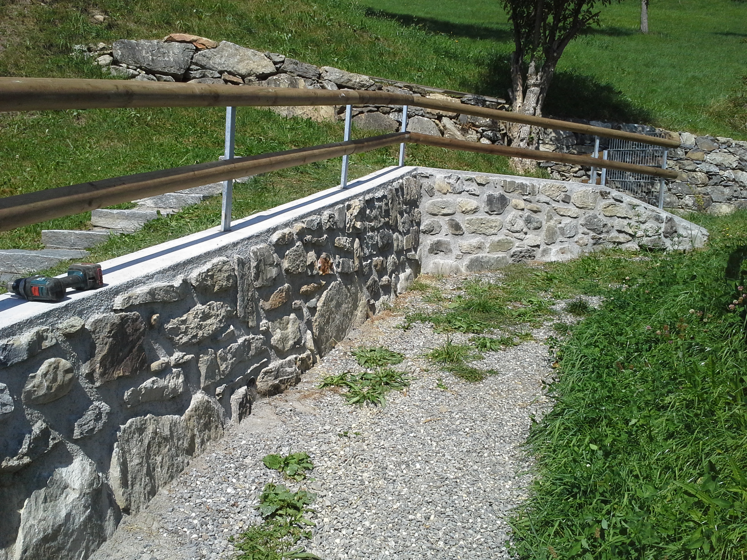 Weidezaun in Luzein