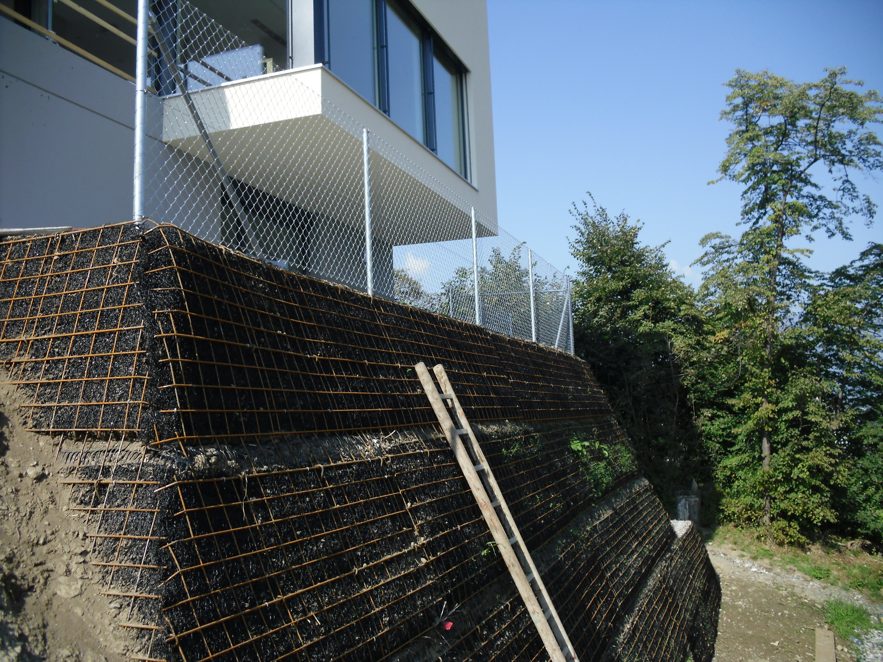 Diagonalgeflecht in Buchs