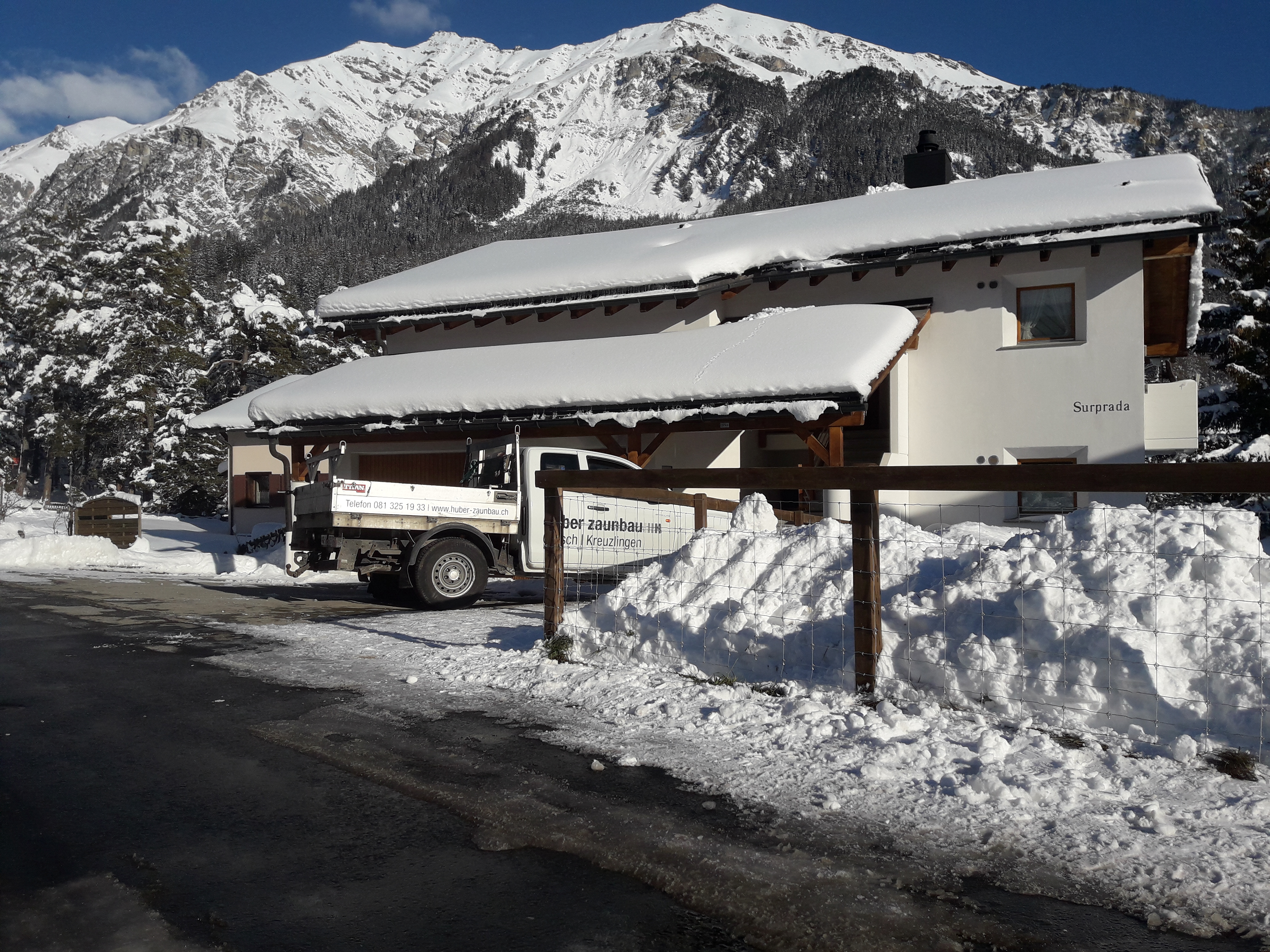 Weidezaun auf der Lenzerheide