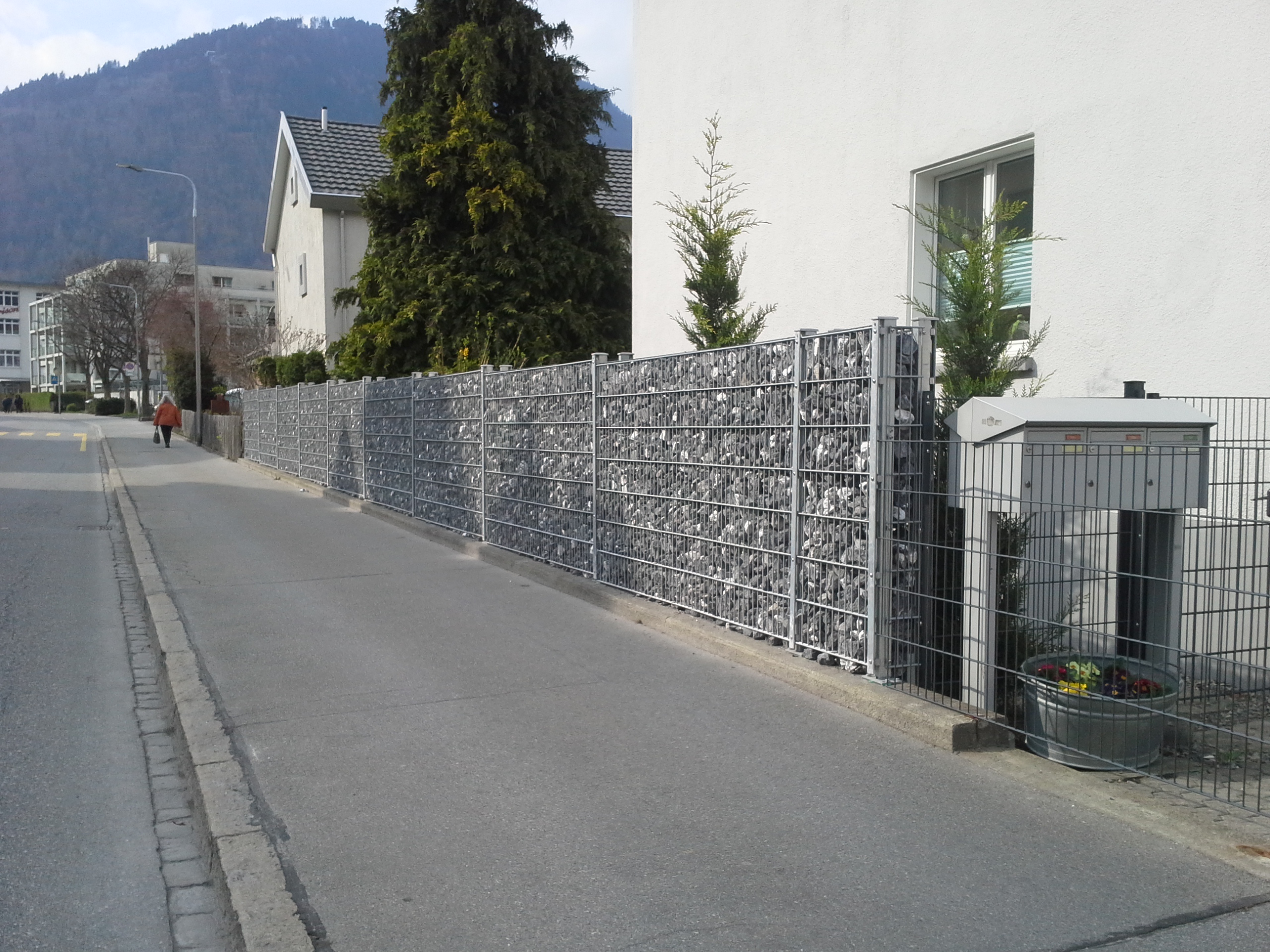 Gabionen in Chur
