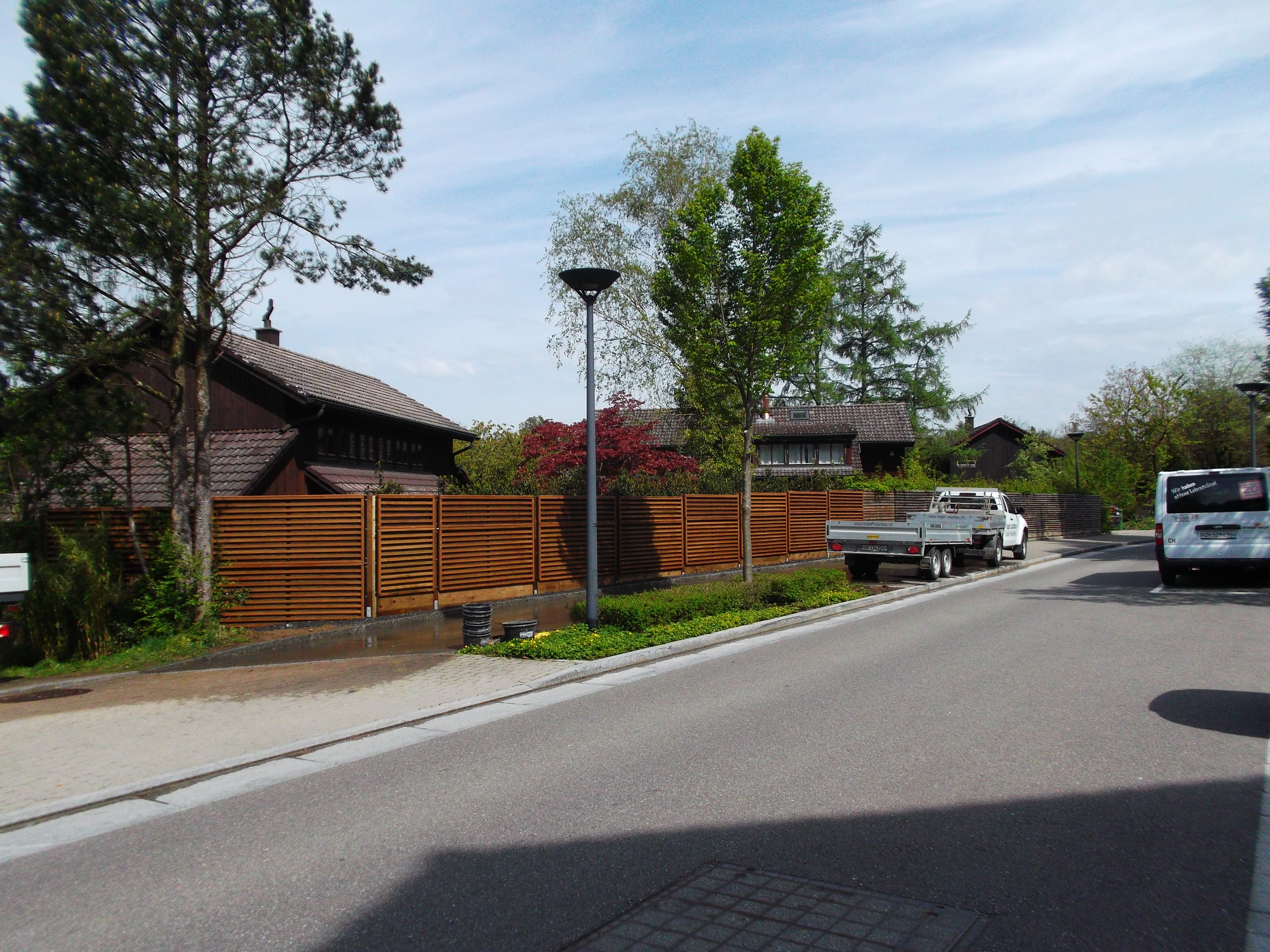 Lärmschutzwand in Bad Ragaz(SG) Augu