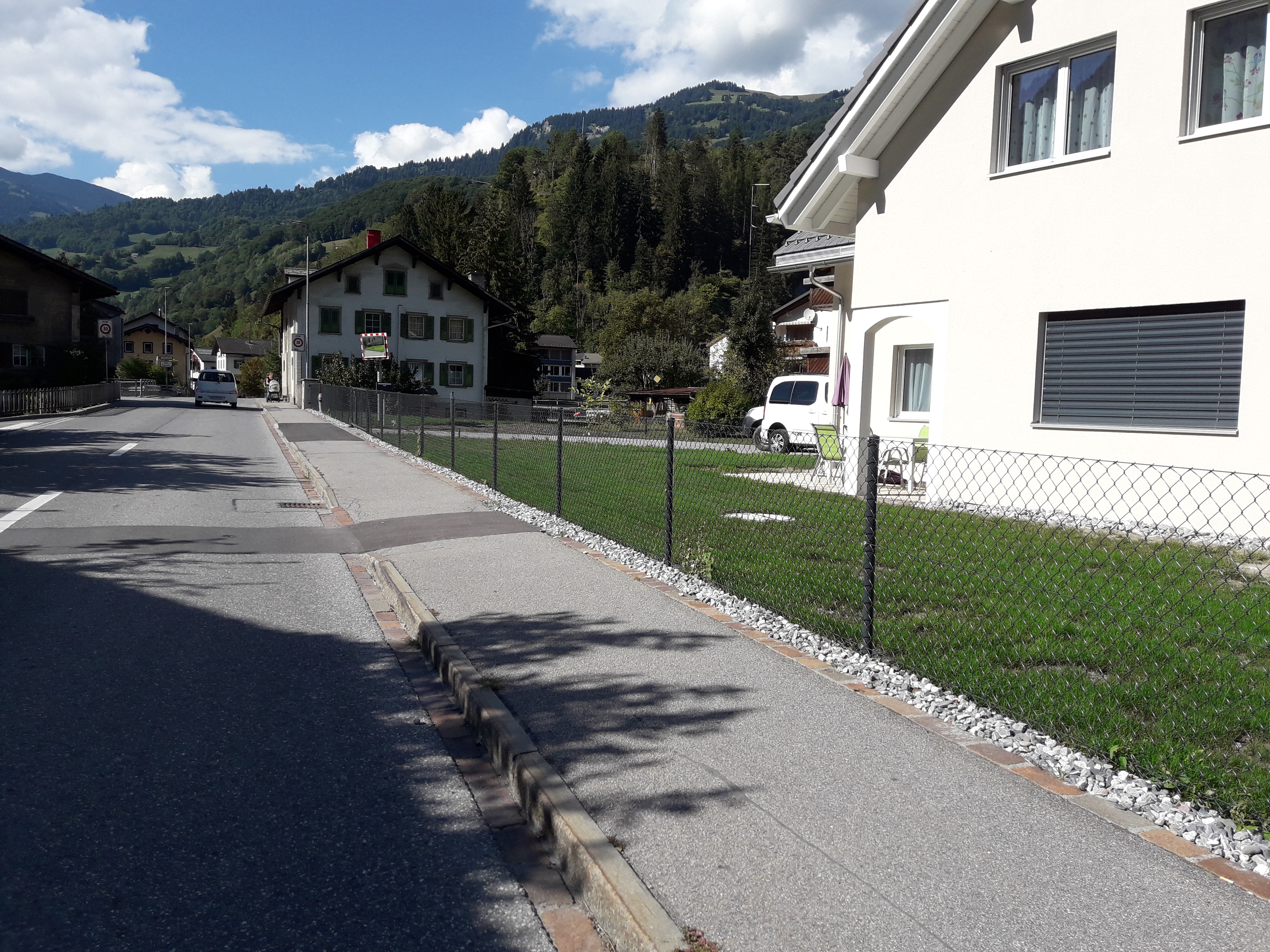 Diagonalgeflechtzaun anthrazit in Sc