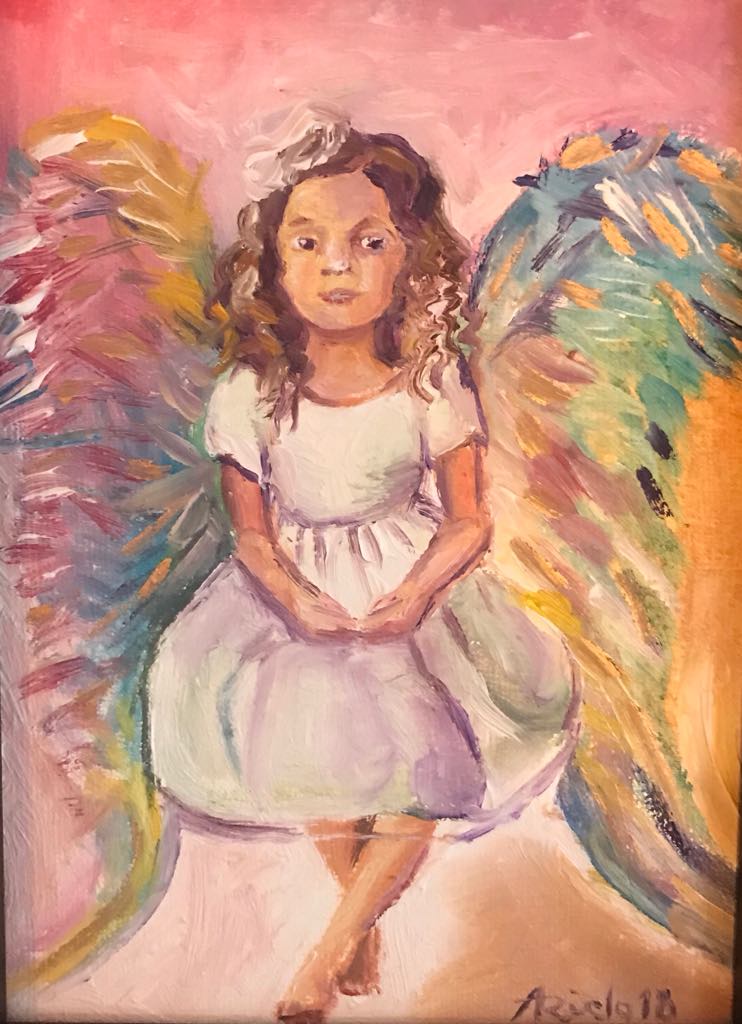 "Glücksengel für 2019" Angel