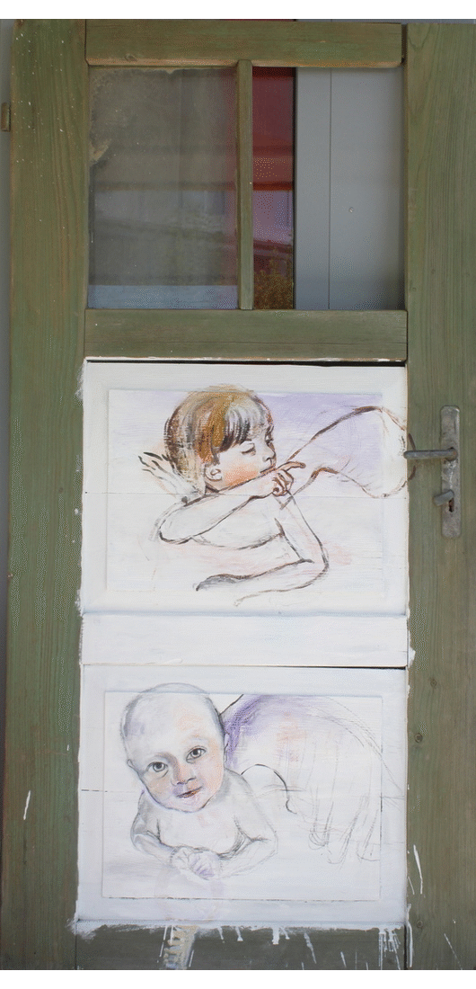 Reconstruction of old door