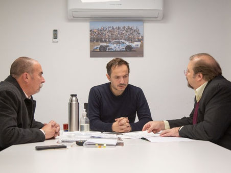 El Intendente se reunió con el rector de la Universidad de Luján