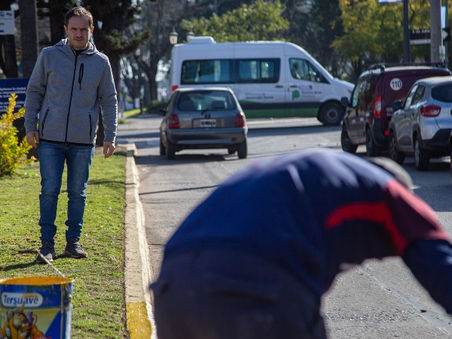 Continúa la puesta en valor de la avenida Varela