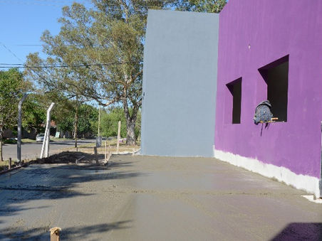 Importantes avances en la obra del Hogar Municipal de Discapacidad