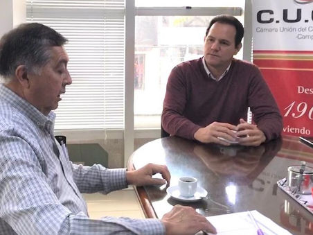 CUCEI: Lagar se reunió con el Secretario General del Centro de Empleados de Comercio