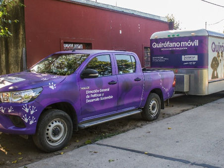 La Plaza Eduardo Costa recibirá al quirófano móvil