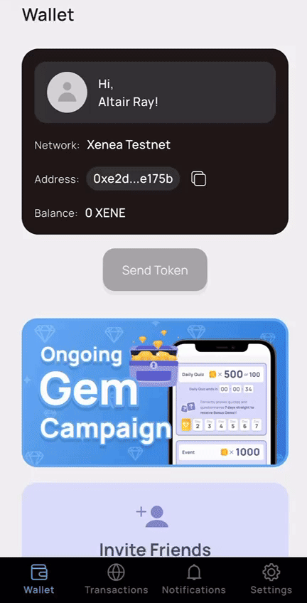 How to access spur protocol in xenea app