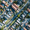 Aerial View of a Houses