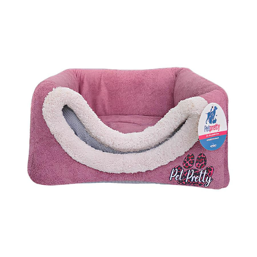 Küçük resim: Pet Pretty Comfort Üç Fonksiyonlu Yuva Gül Kurusu