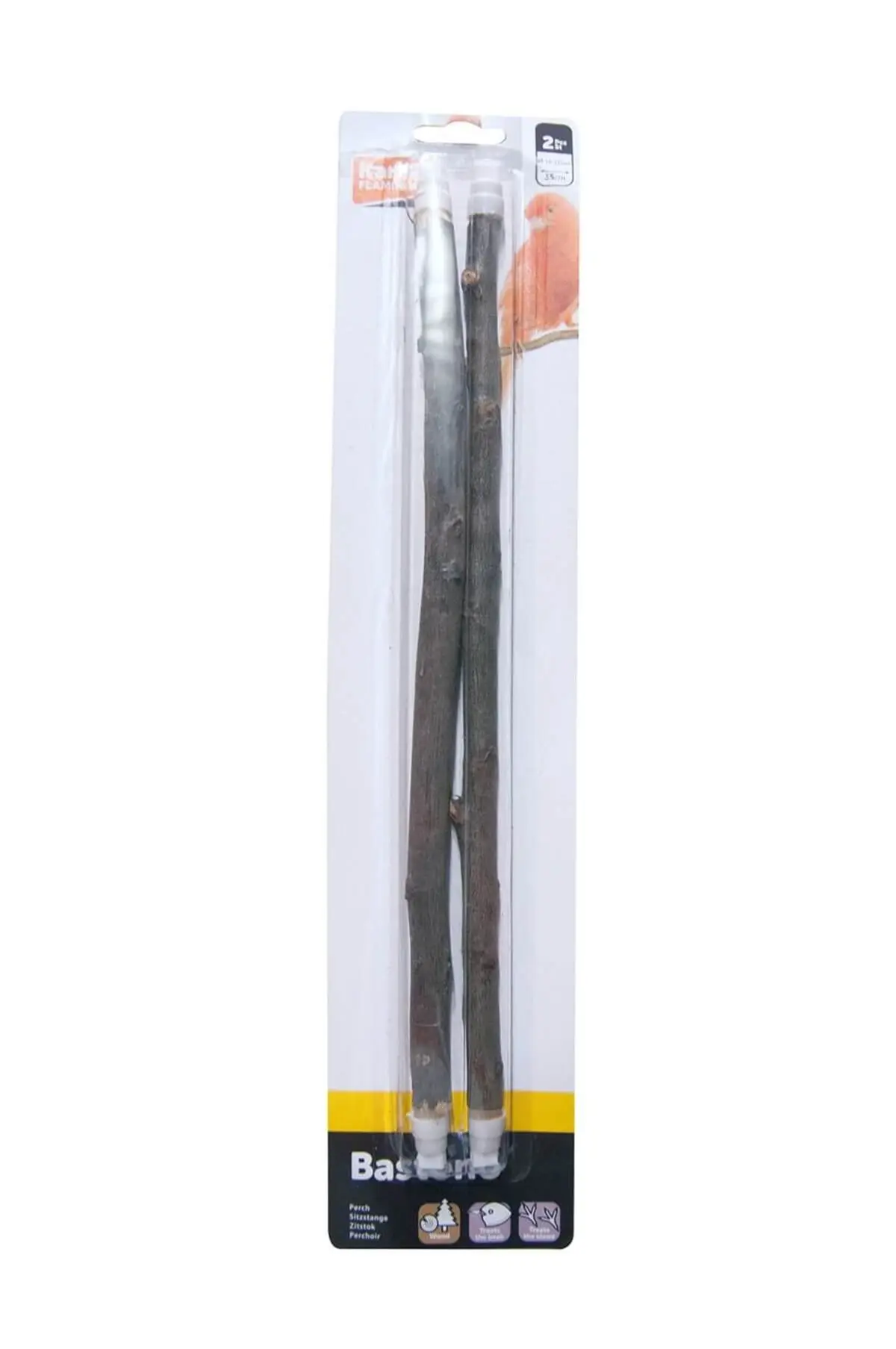 Karlie Plastik Uçlu Ahşap Kuş Tüneği 25cmx10mm