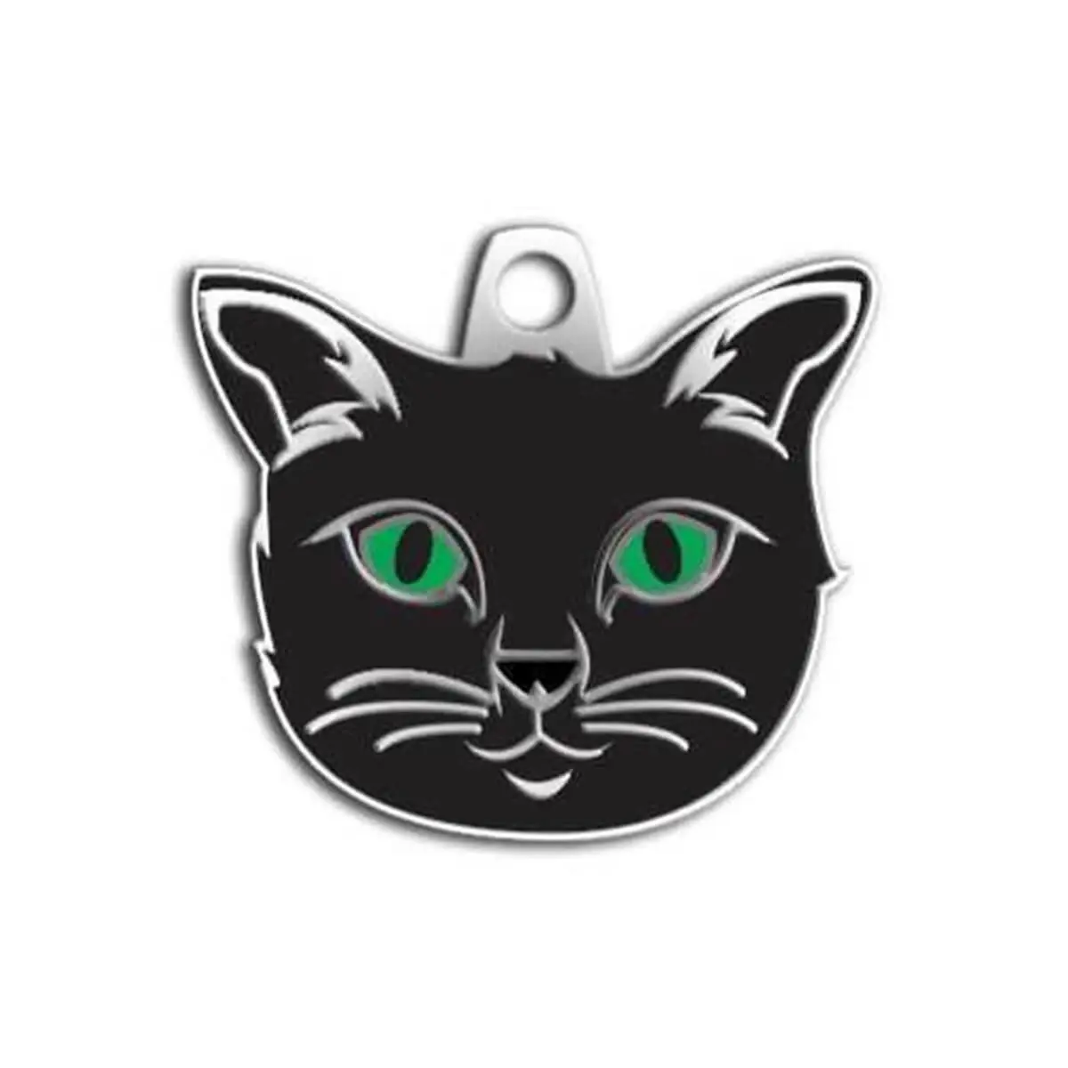 Dalis Pet Tag Siyah Renk Kedi Künyesi