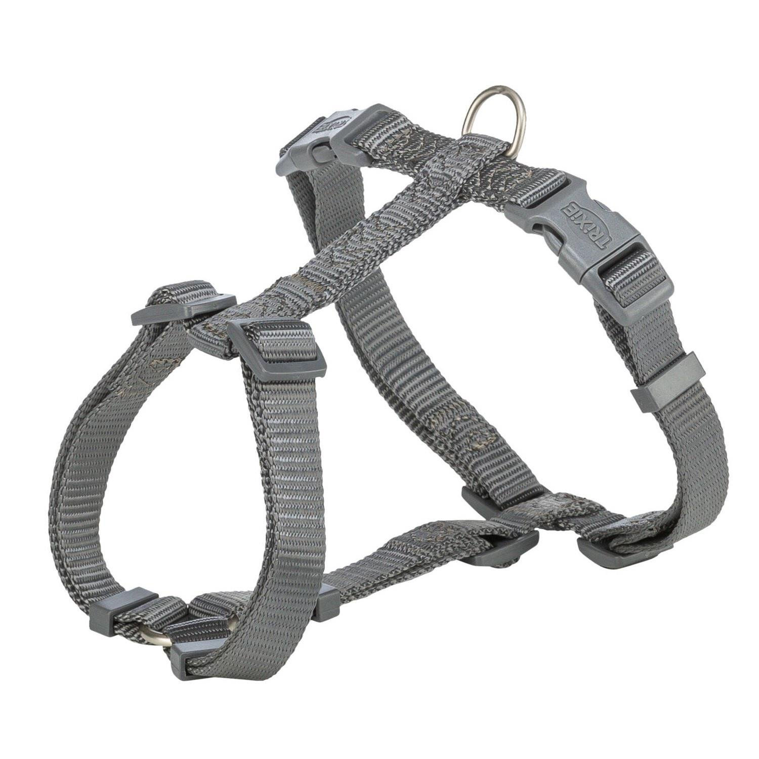 Trixie Premium Köpek H Tipi Göğüs Tasması L/XL :75/120 Cm/25 mm Grafit