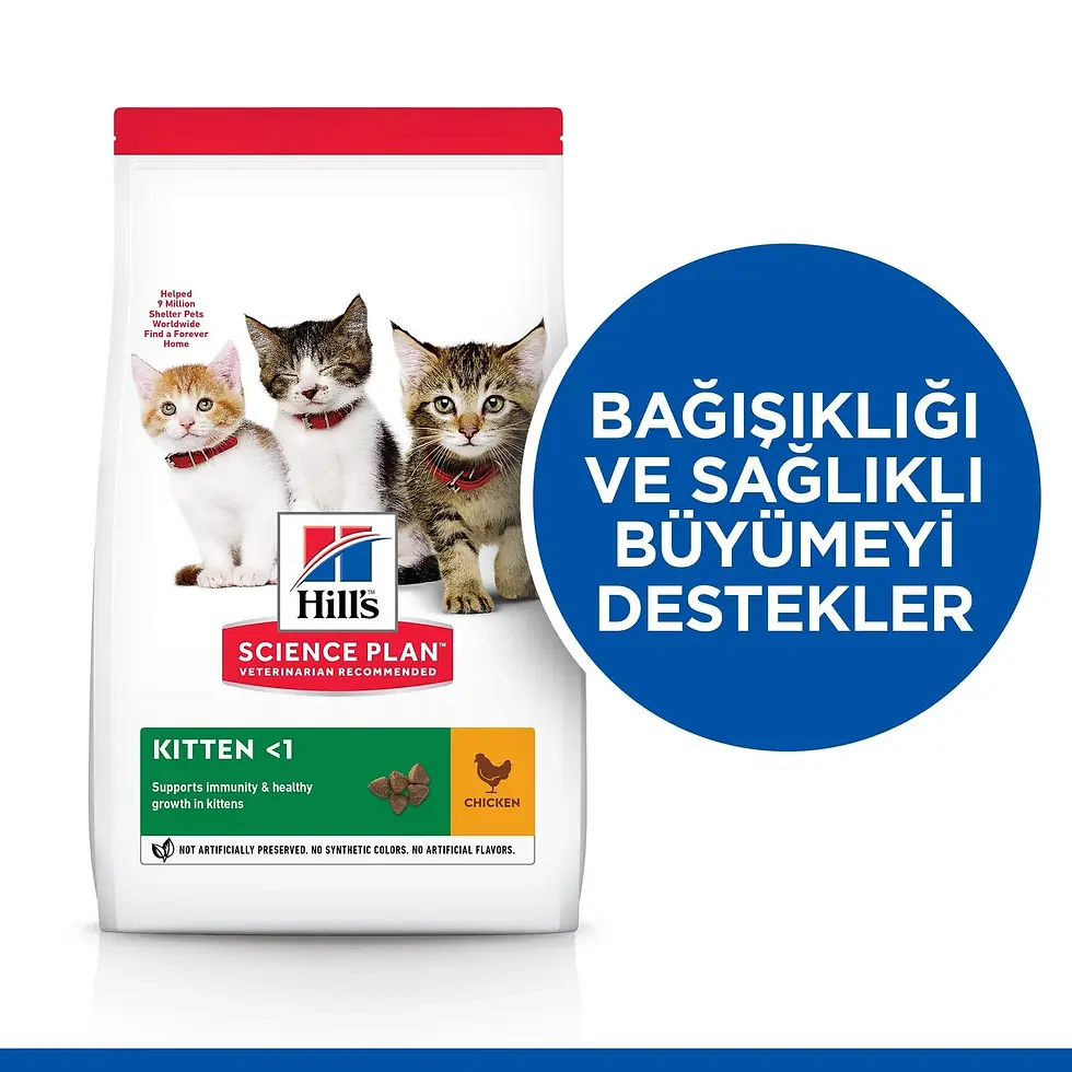 Küçük resim: Hills Kitten Tavuklu Yavru Kuru Kedi Maması 1.5 Kg