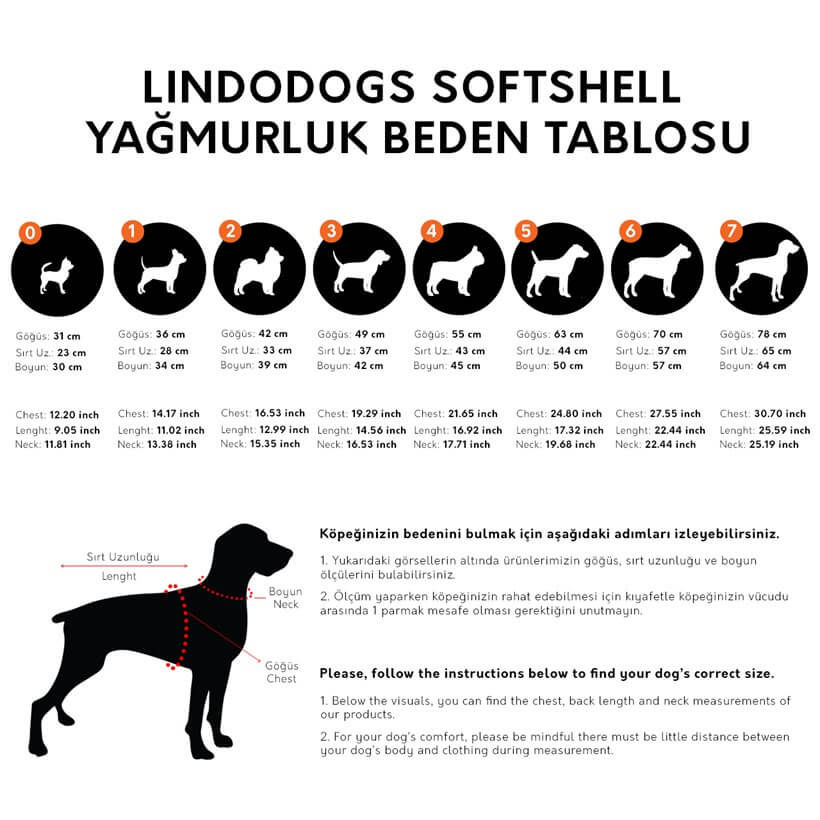 Küçük resim: Lindo SoftShell Red Stripe Yağmurluk Beden 5