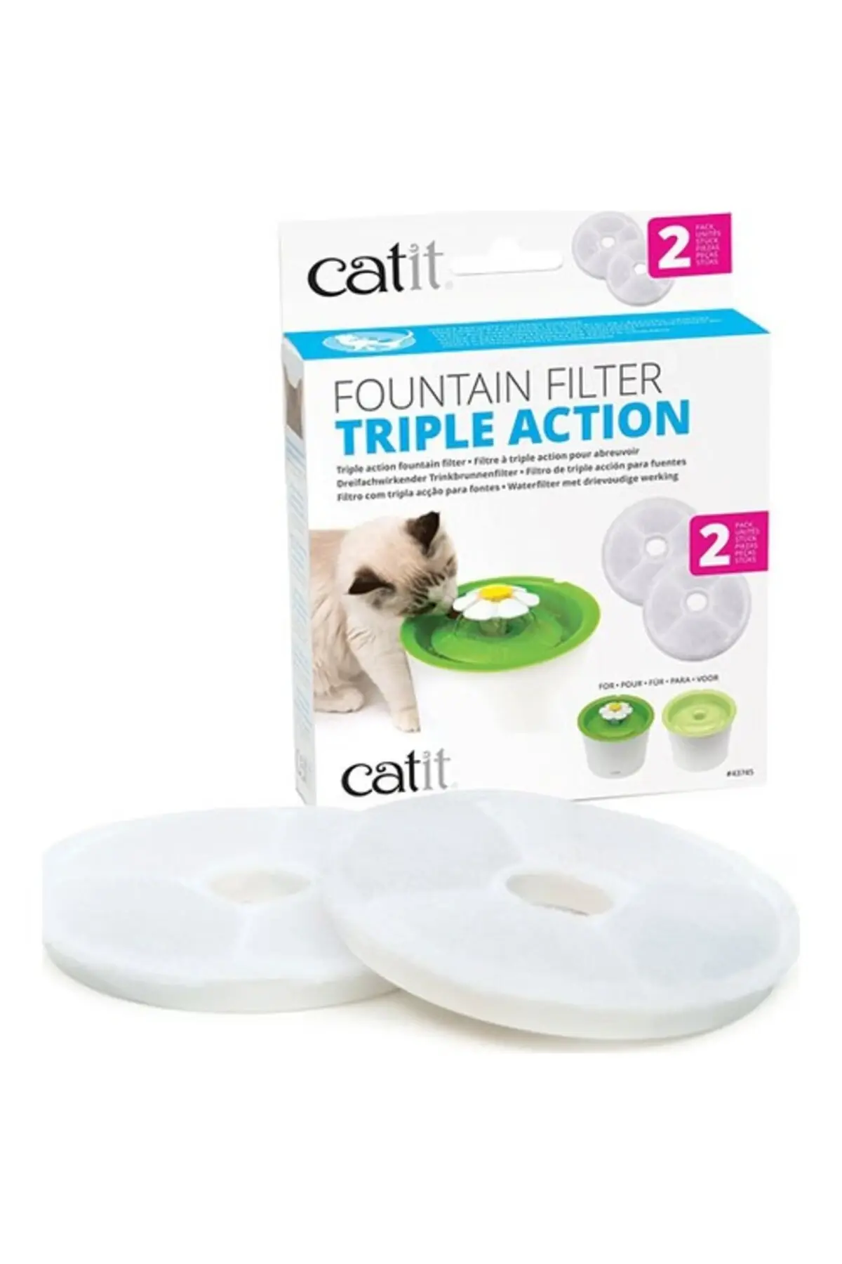 Catit Kedi Suluğu Filtresi 2 Li 43742w Ve 55600 Uyumlu