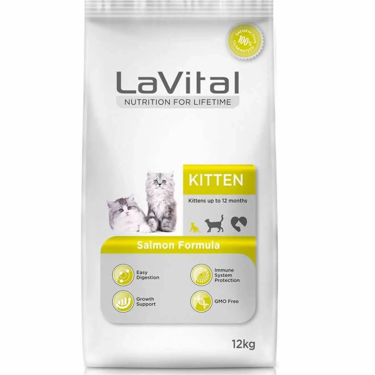 La Vital Kitten Somonlu Yavru Kedi Maması 12 Kg