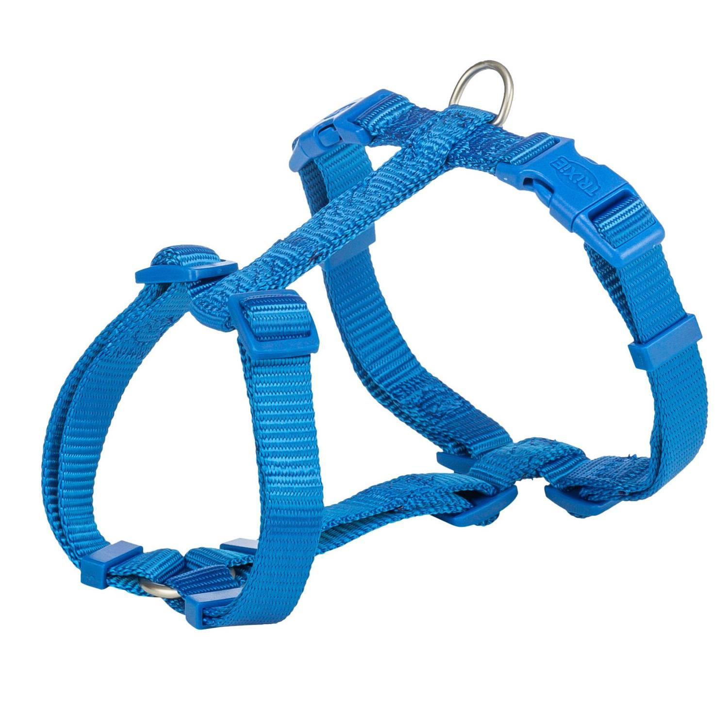 Trixie Premium Köpek H Tipi Göğüs Tasması M/L :52/75 Cm/20 mm Mavi