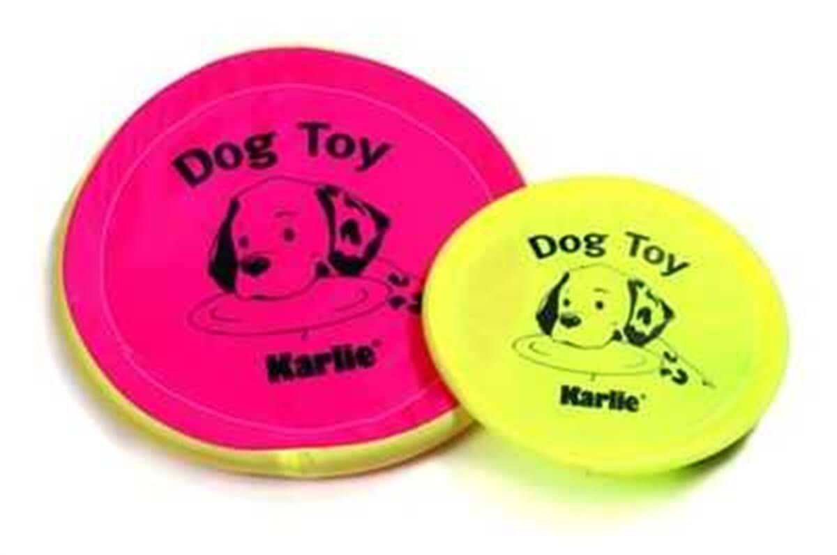 Karlie Neon Renkli Naylon Frizbi 24cm