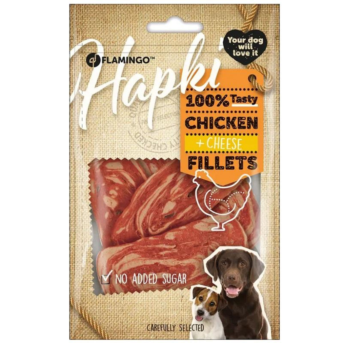 Flamingo Tavuklu Peynirli Köpek Ödülü 85gr