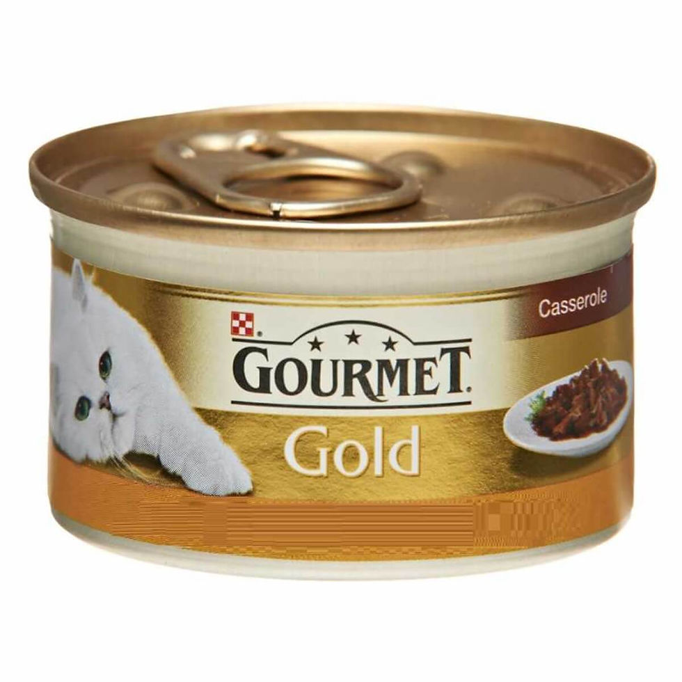 Küçük resim: ProPlan Gourmet Gold Ciğerli Tavşanlı Kedi Konservesi 85 Gr
