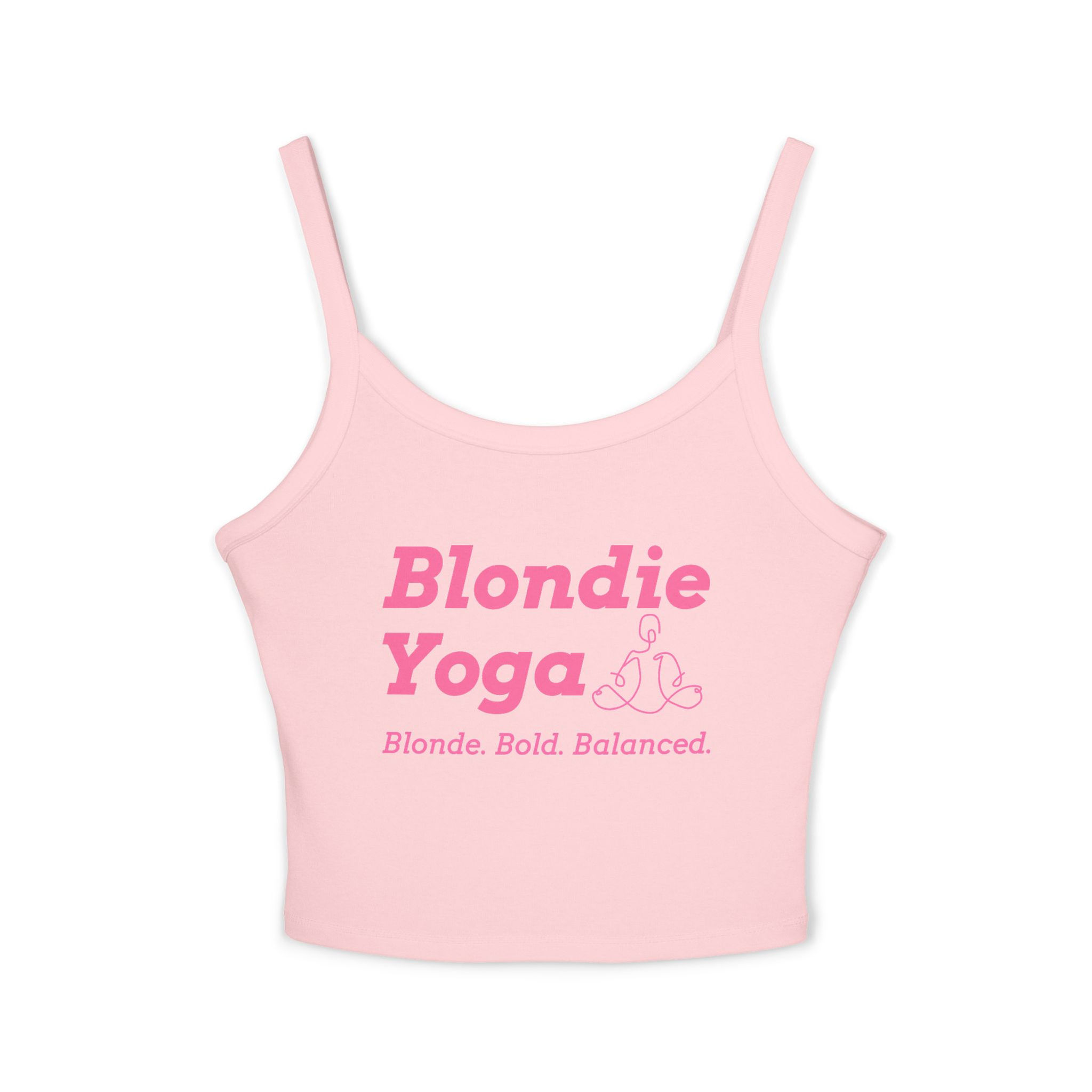 Blondie Yoga Spaghetti Strap Tank Top