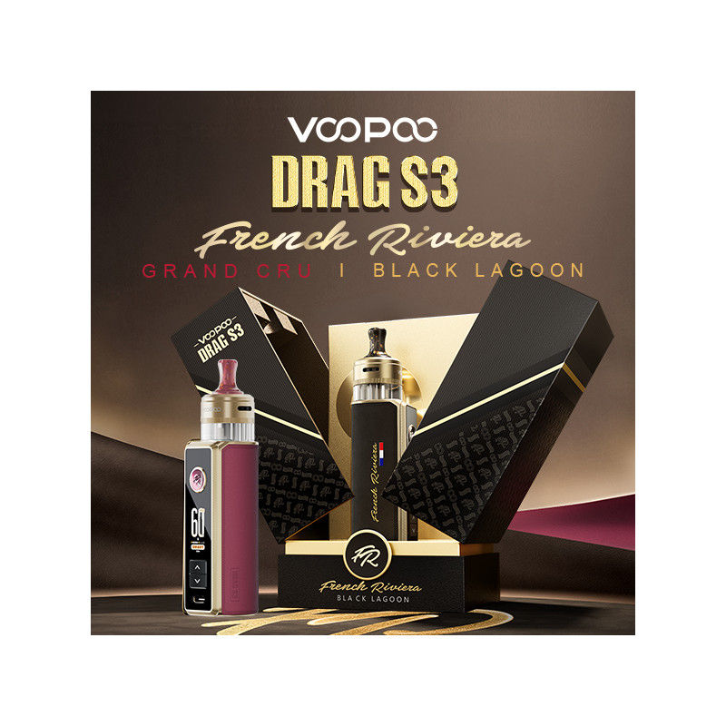 Kit Drag S3 Edition Speciale French Riviera Voopoo