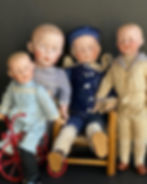 Gebruder Heubach bisque head character boy