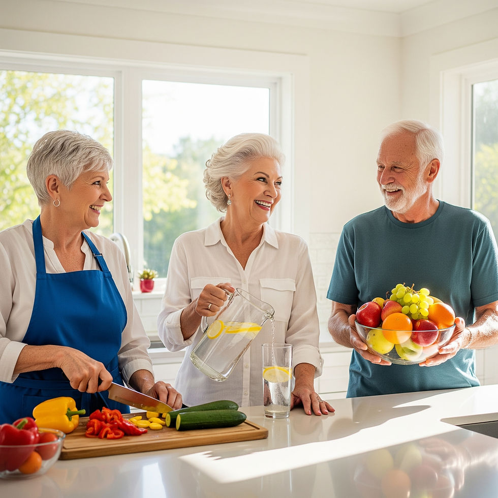 Nutrition and Hydration for Seniors: Tips for Maintaining a Healthy Diet at Home