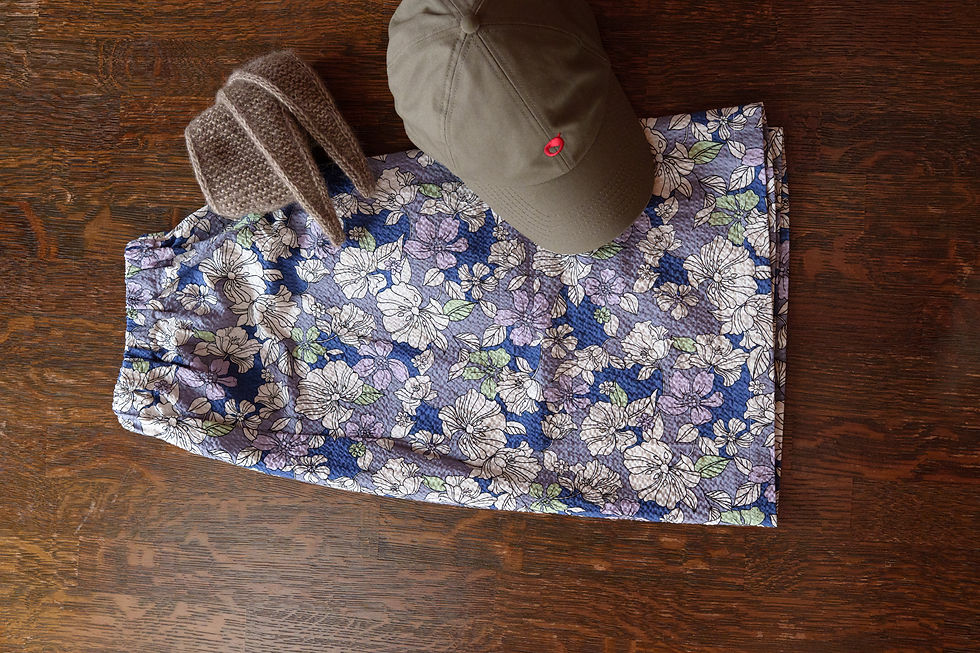 Thumbnail: Gonna Fiori Viola