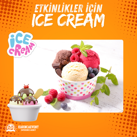 Markalara Özel Dondurma Etkinliği 