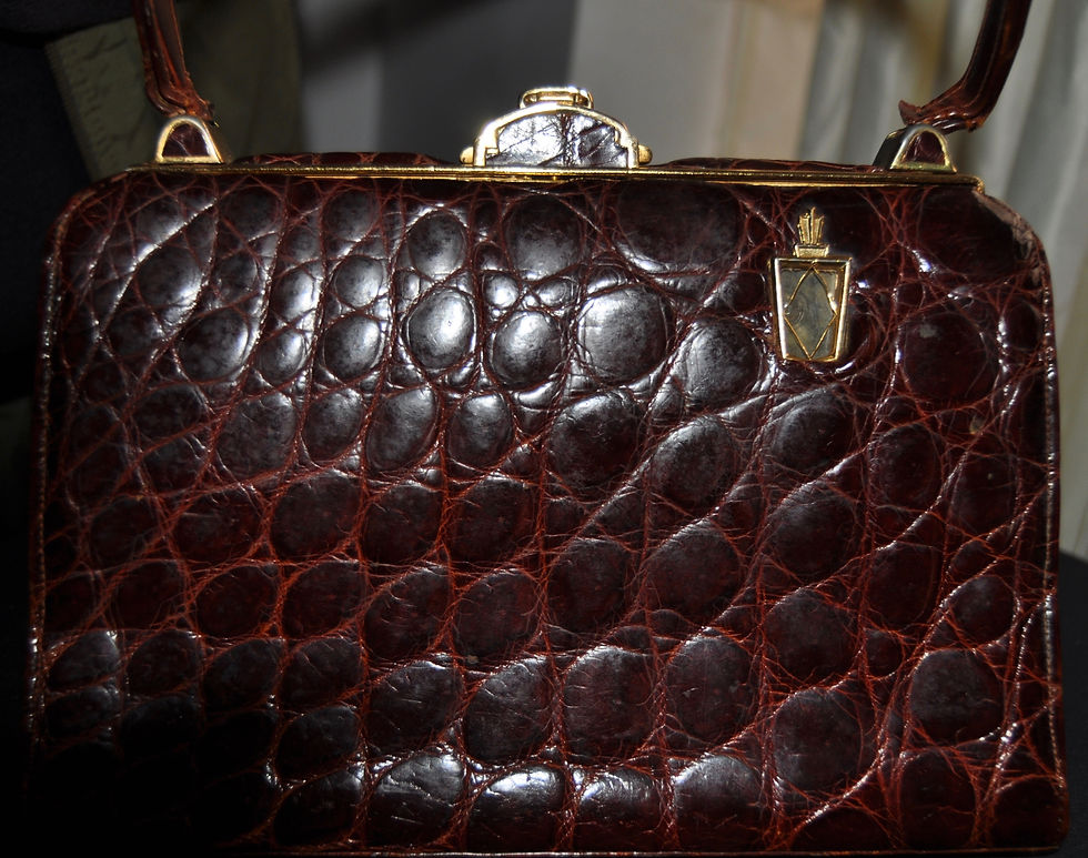 Miniatura: Borsa in coccodrillo Dalì/Schiaparelli 1938