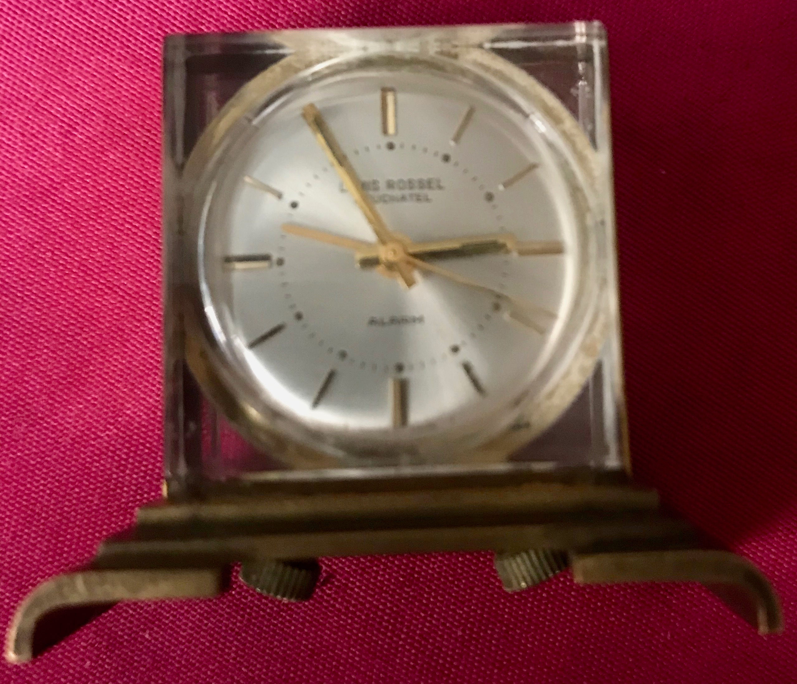 Mini sveglia Louis Rossel Neuchatel Swiss Made