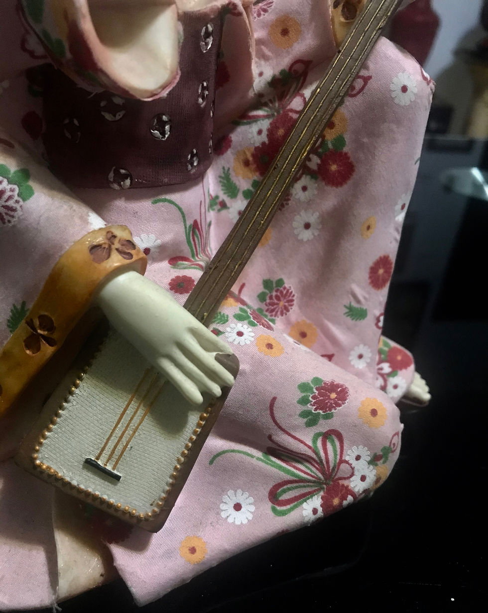 Miniatura: Geisha suonatrice Japan