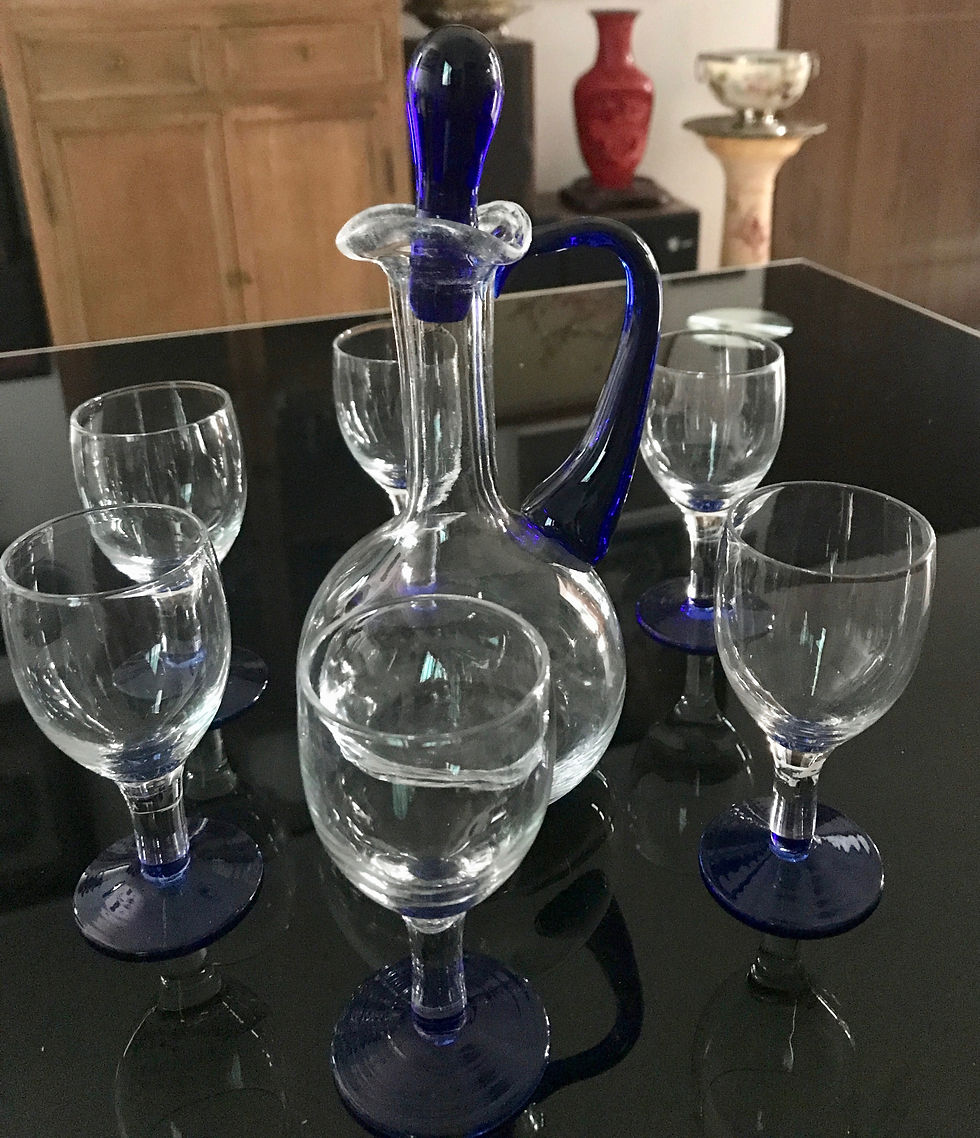 Miniatura: Set 6 bicchieri liquore +.....