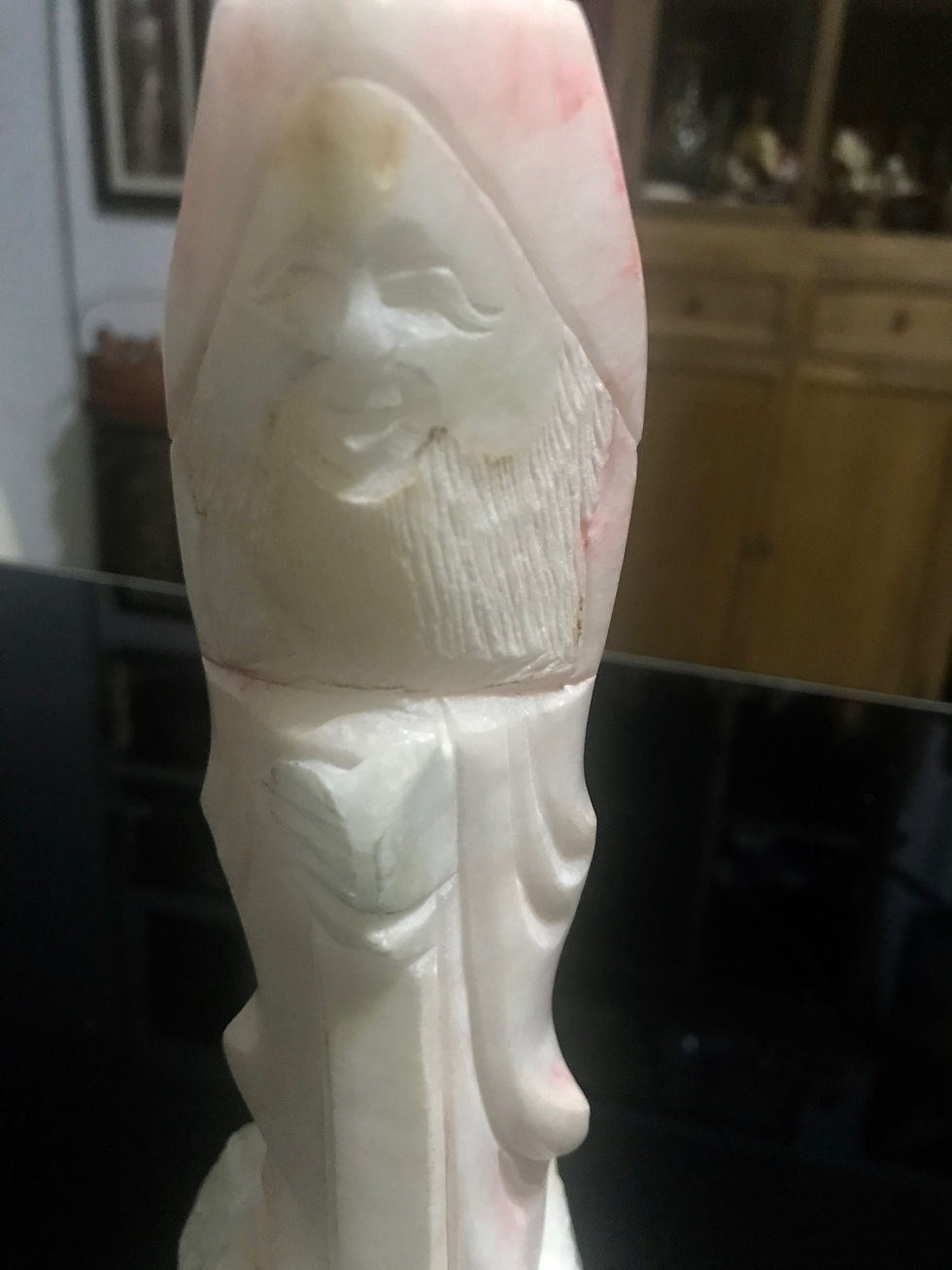 Miniatura: Saggio orientale alabastro/quarzo rosa