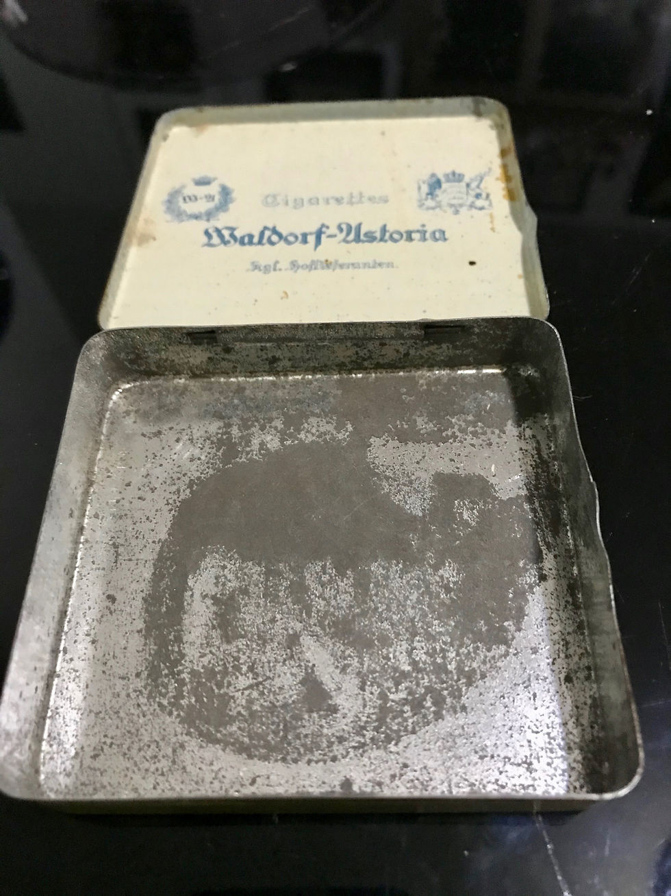 Miniatura: Antica scatola sigarette Waldorg Austria
