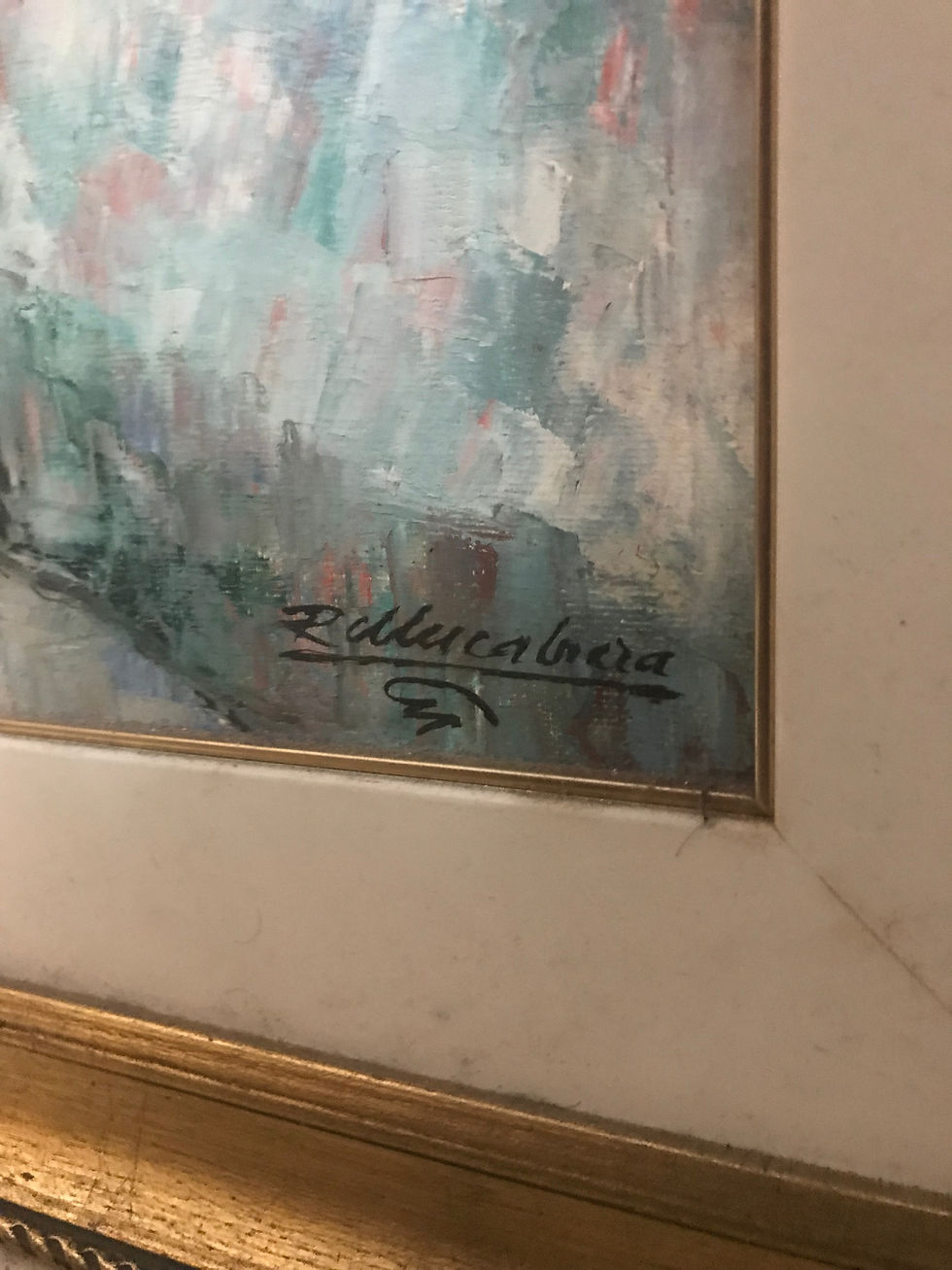 Miniatura: N° 2 Dipinti a olio su tela di Antonio Robles Cabrera