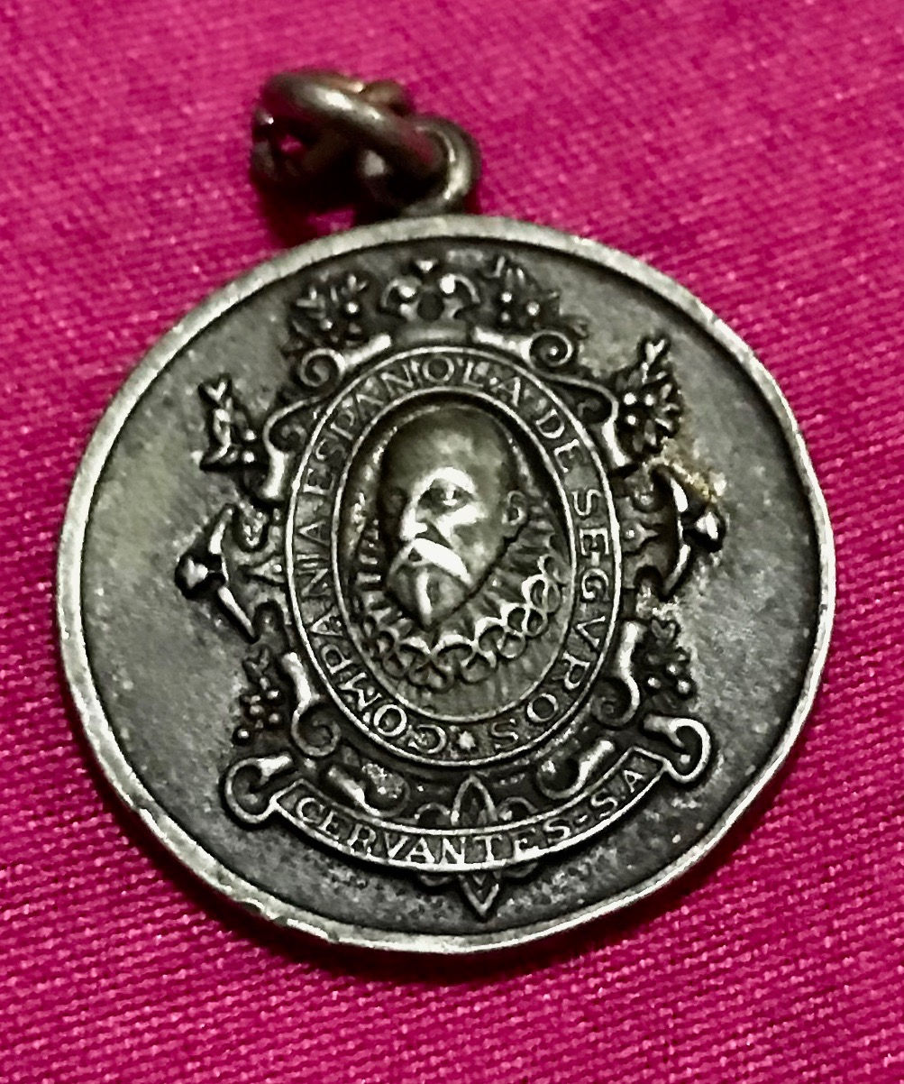 Medaglia antica in argento