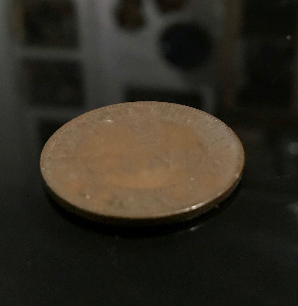 Miniatura: 2 Cent 1886 Repubblia d'Haiti Bronzo