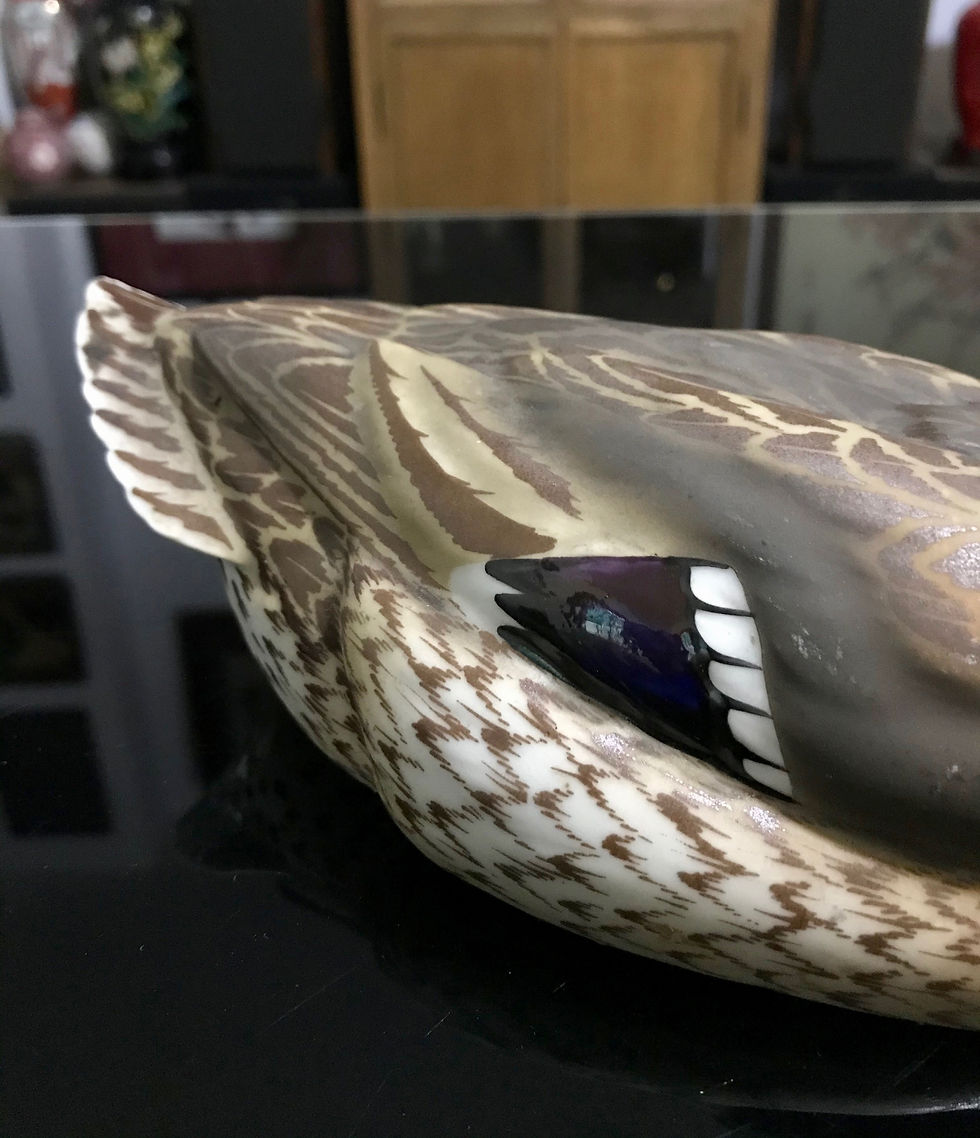 Miniatura: Anatra in ceramica C. Martinu