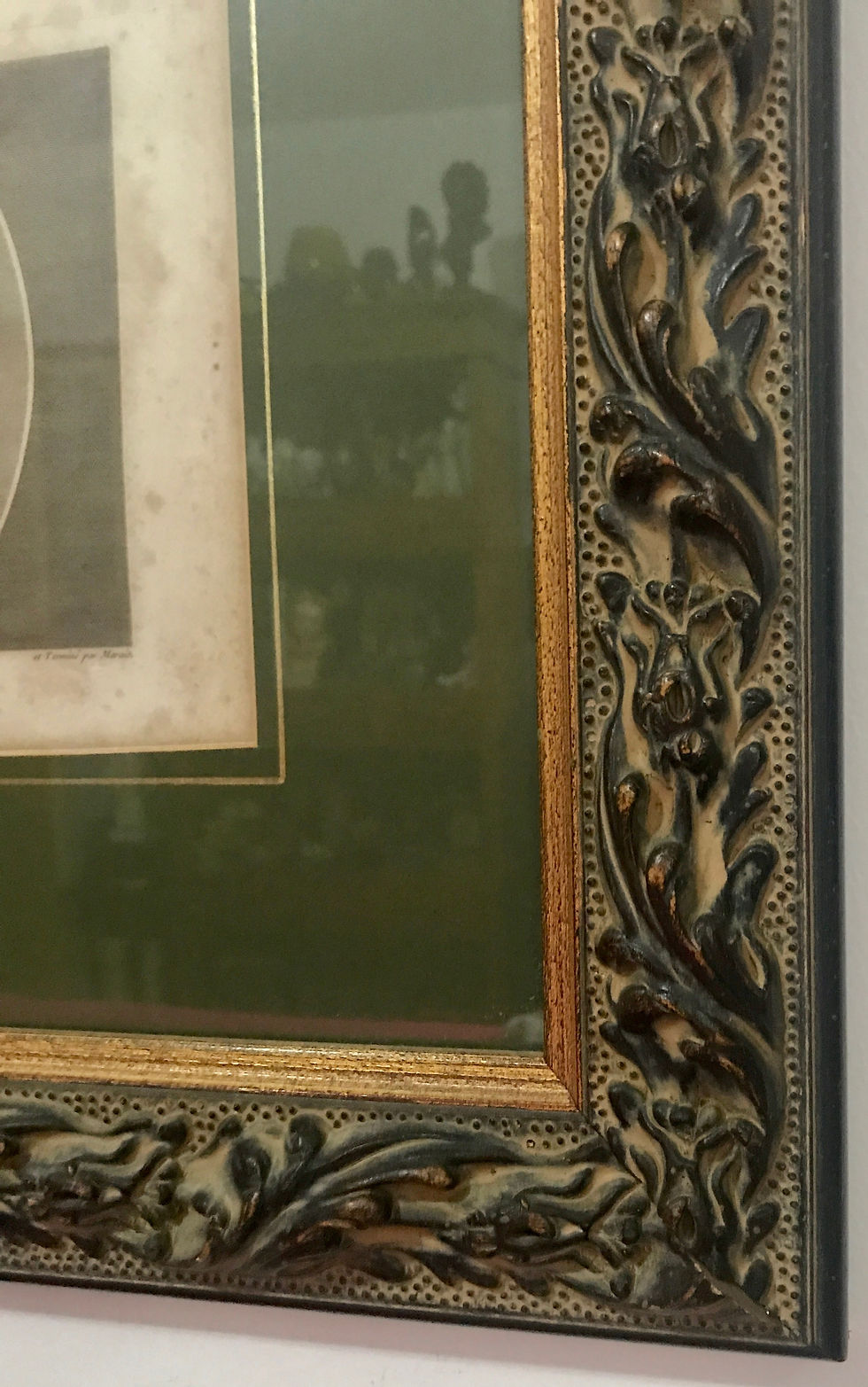 Miniatura: Quadro con stampa di J.B. Wicar "Statues Antiques"