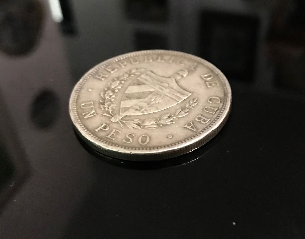 Miniatura: Un peso 1934 Cuba argento 900