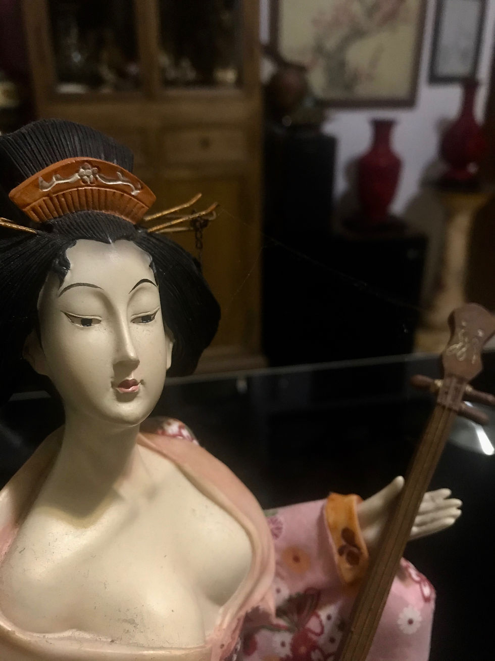 Miniatura: Geisha suonatrice Japan