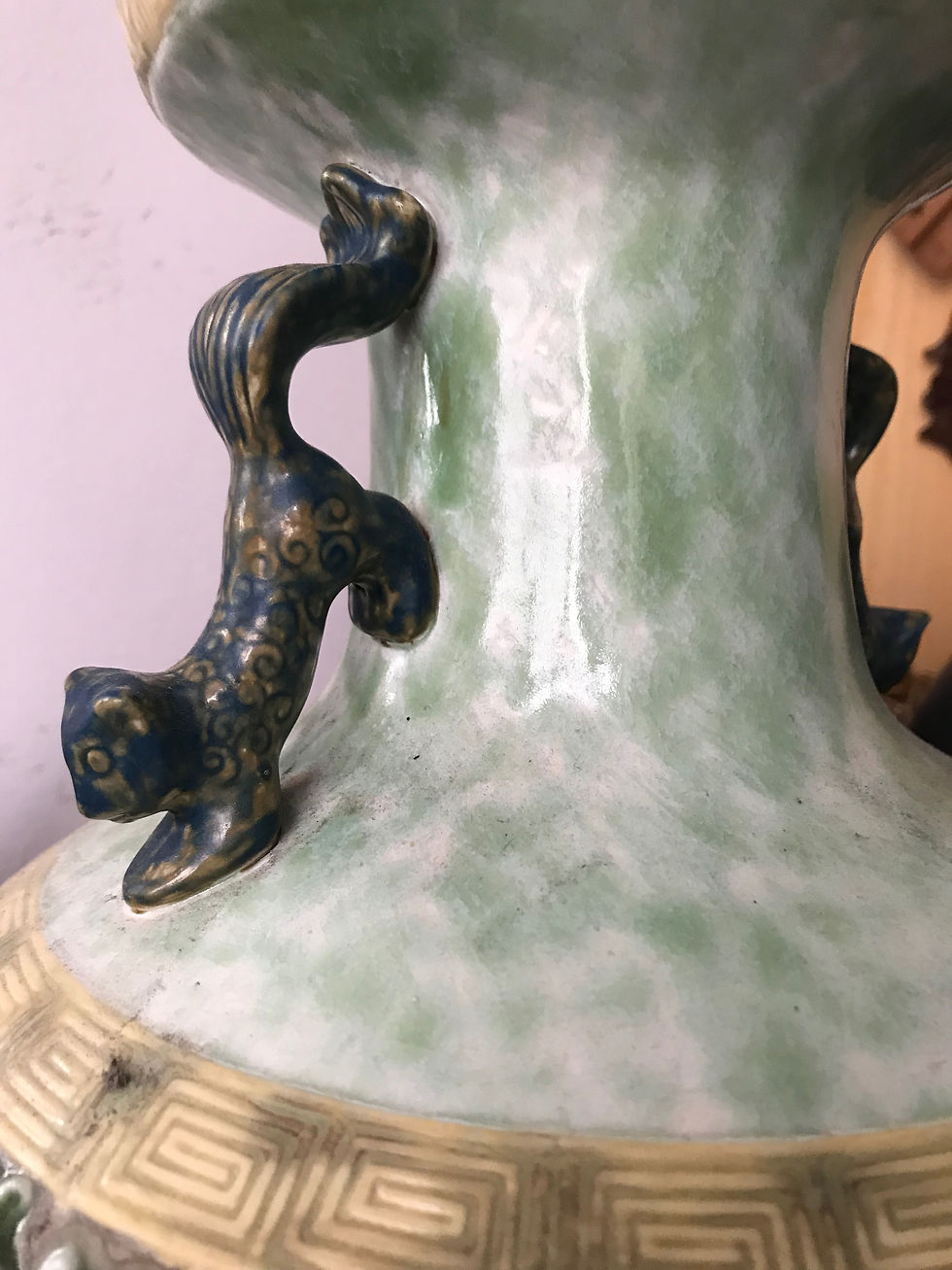 Miniatura: Vaso in ceramica lladrò anni '70 Scultore Julio Fernández