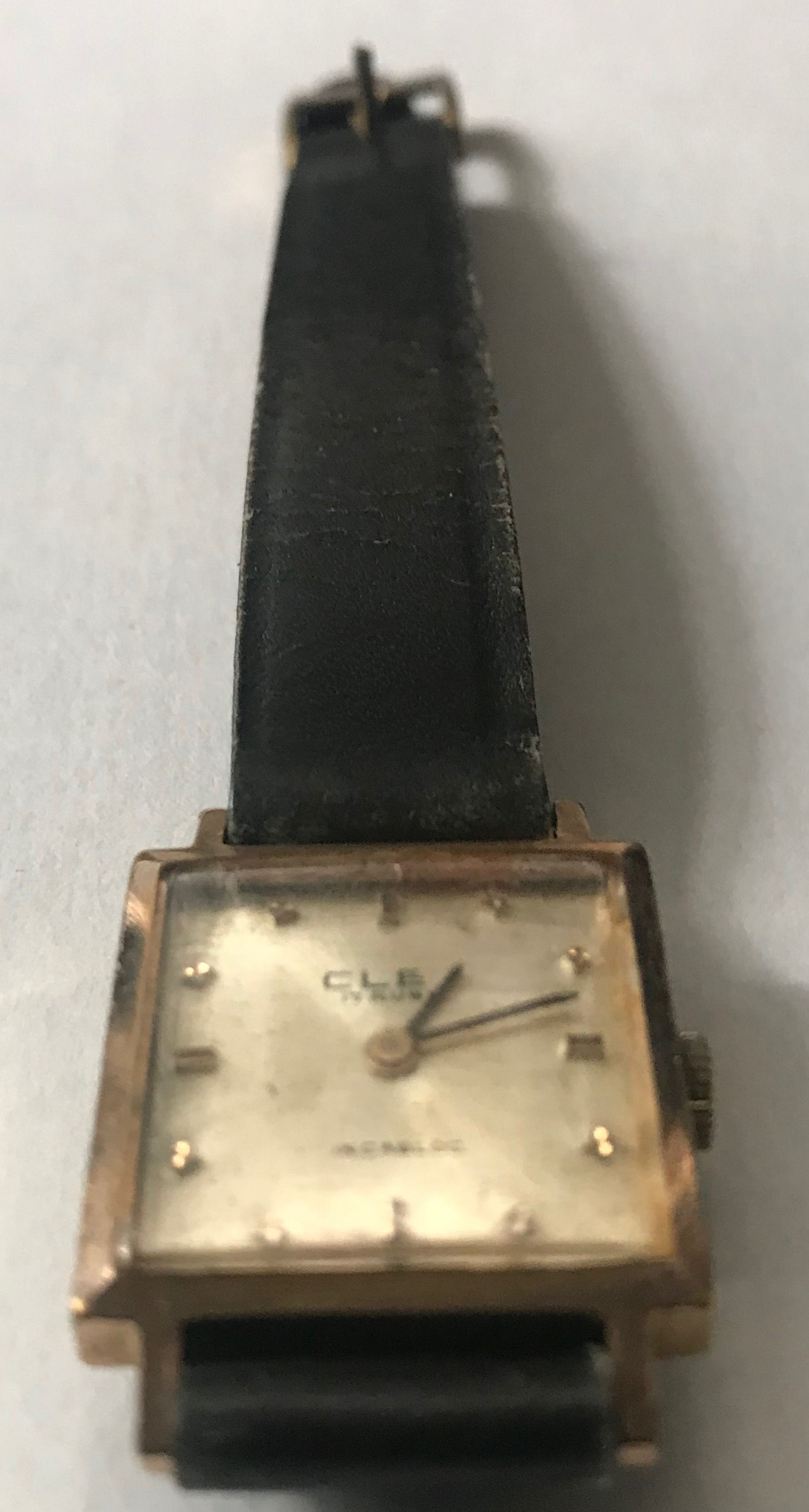 Orologio vintage Cler incabloc