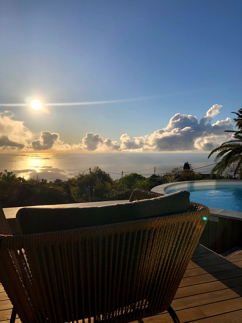 Aussicht auf Puntagorda auf La Palma