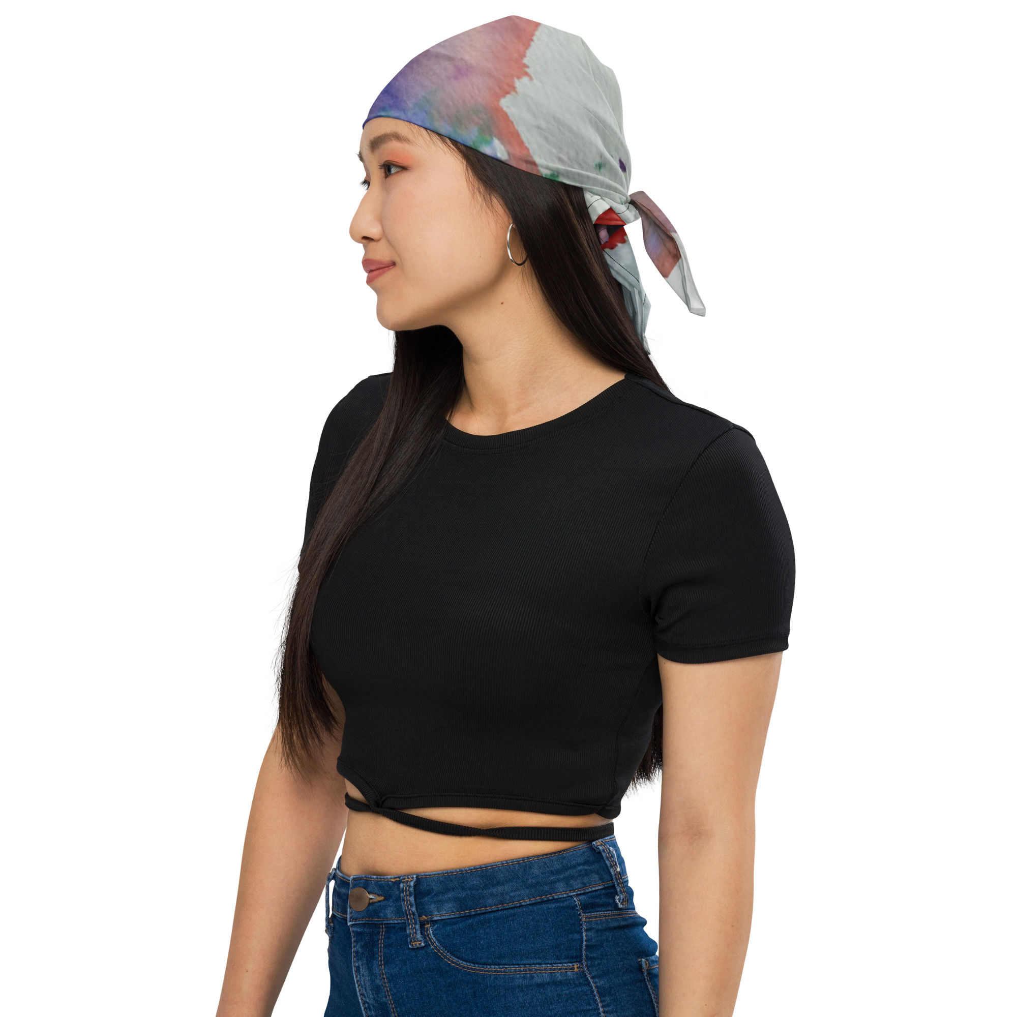 Abstract Art Bandana (Add-on)